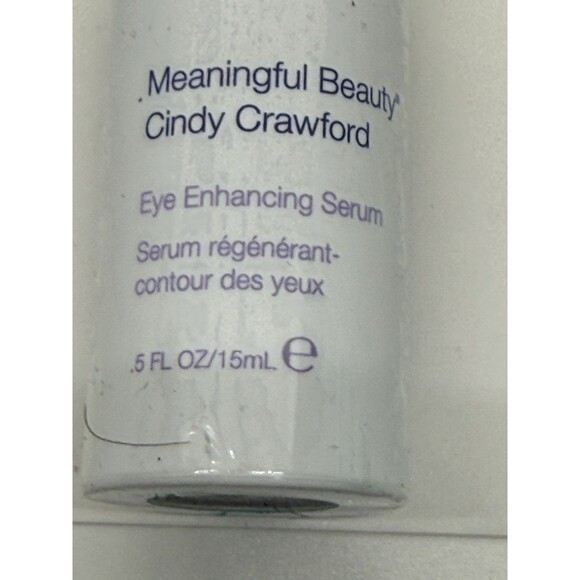 Meaningful Beauty Cindy Crawford Eye Enhancing Serum 0.5FLOZ/15ML New & Sealed - Picture 2 of 6